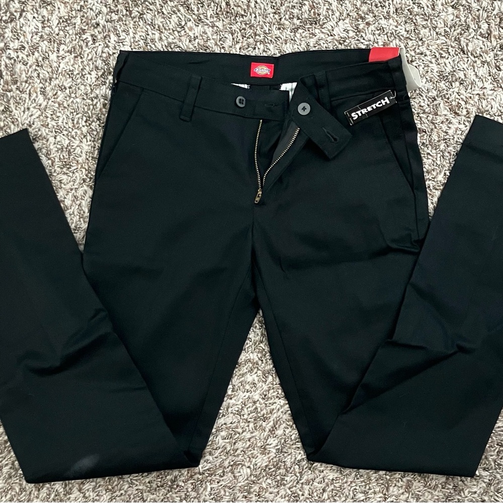 Dickies Black Straight Leg Pants